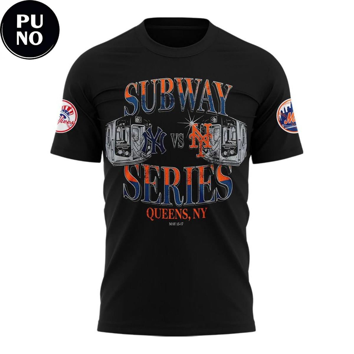New York Yankees x New York Mets 2026 Subway T-Shirt