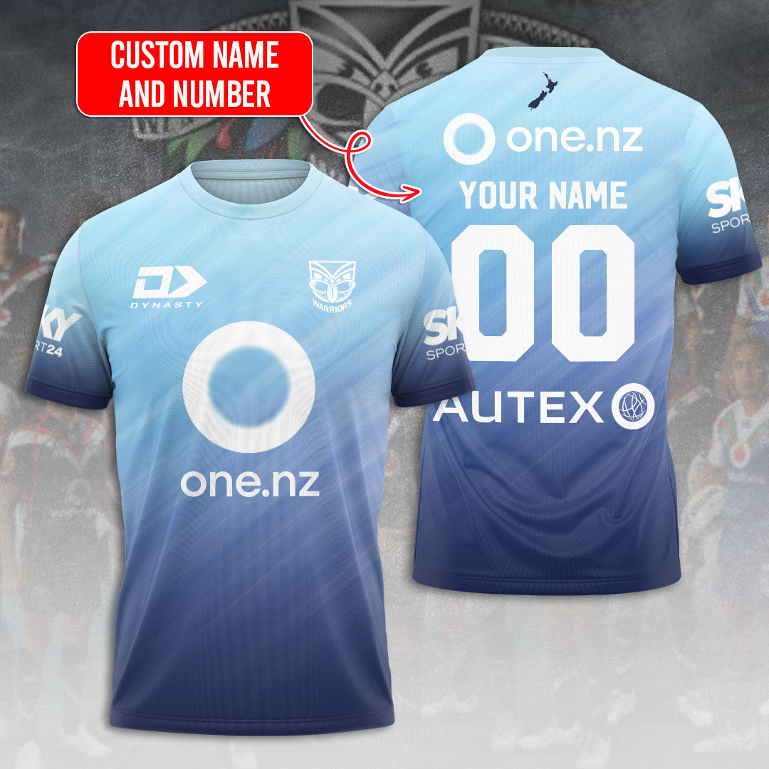 Personalized New Zealand Warriors 3D Apparel – VANDH 2094