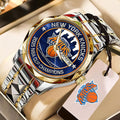 New York Knicks 2025 NBA Cup Champions Alloy Luxury Quartz Watch - TMTHU2719