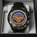 New York Knicks NBA Eastern Conference Champions 2026 Black Stainless Steel Watch - TANTN23199