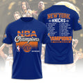 New York Knicks NBA Finals Champions 2026 3D Apparel – TANTN23819