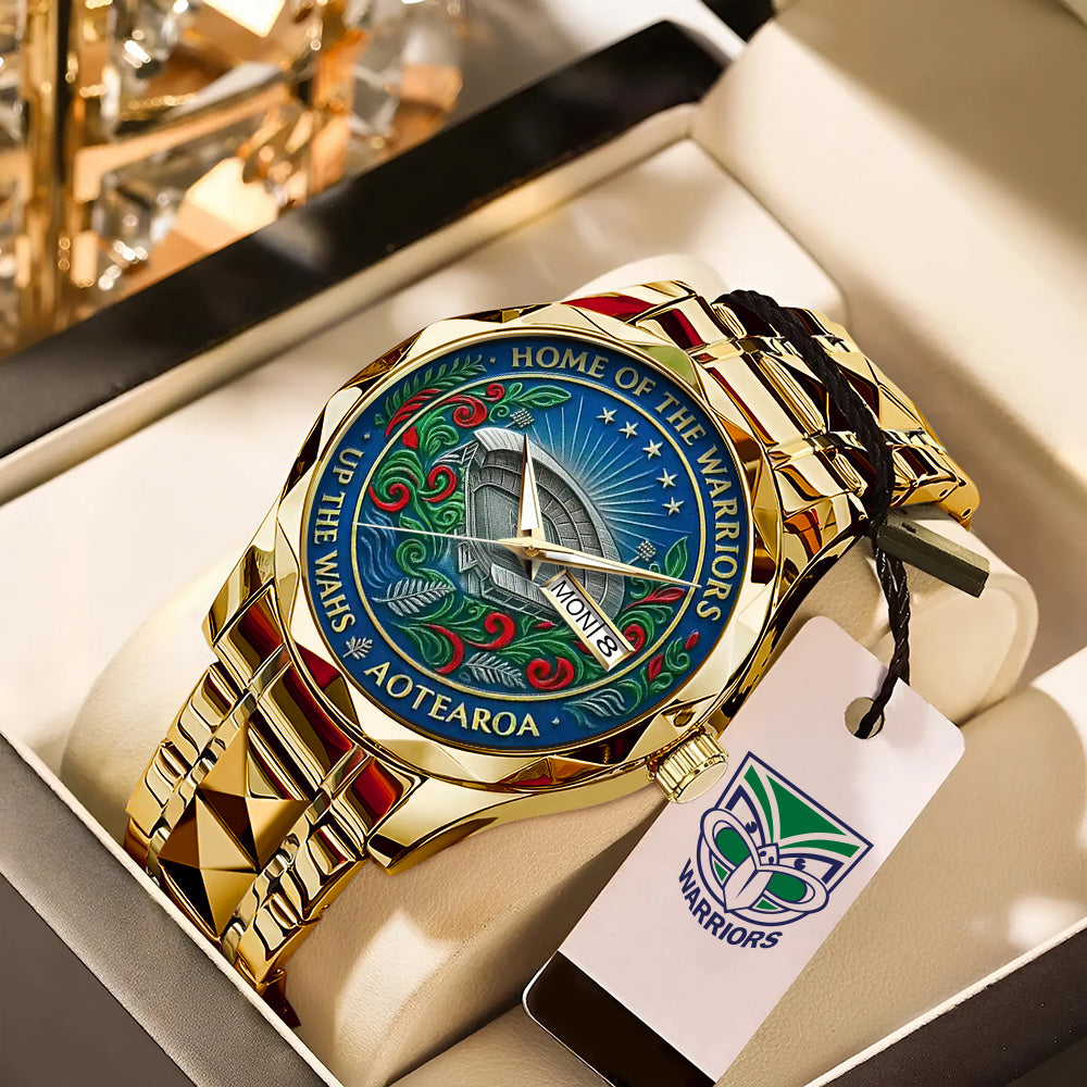 New Zealand Warriors 30th Anniversary Alloy Luxury Quartz Watch - TANTN17877