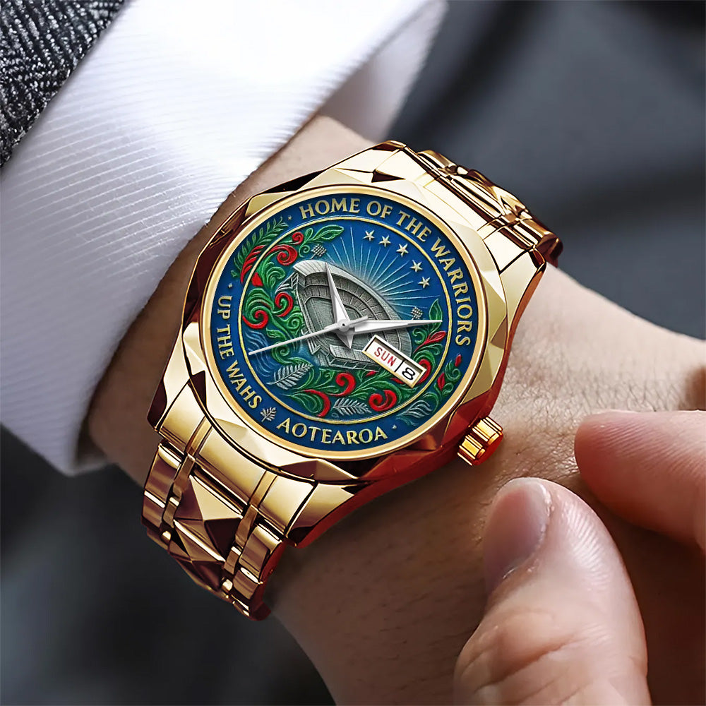 New Zealand Warriors 30th Anniversary Alloy Luxury Quartz Watch - TANTN17877