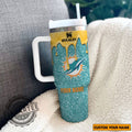 NFL Miami Dolphins Stanley Cup Tumbler Custom Name