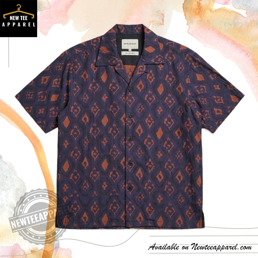 Nicholas Daley Aloha Printed Camp Harry Styles Hawaii Shirt