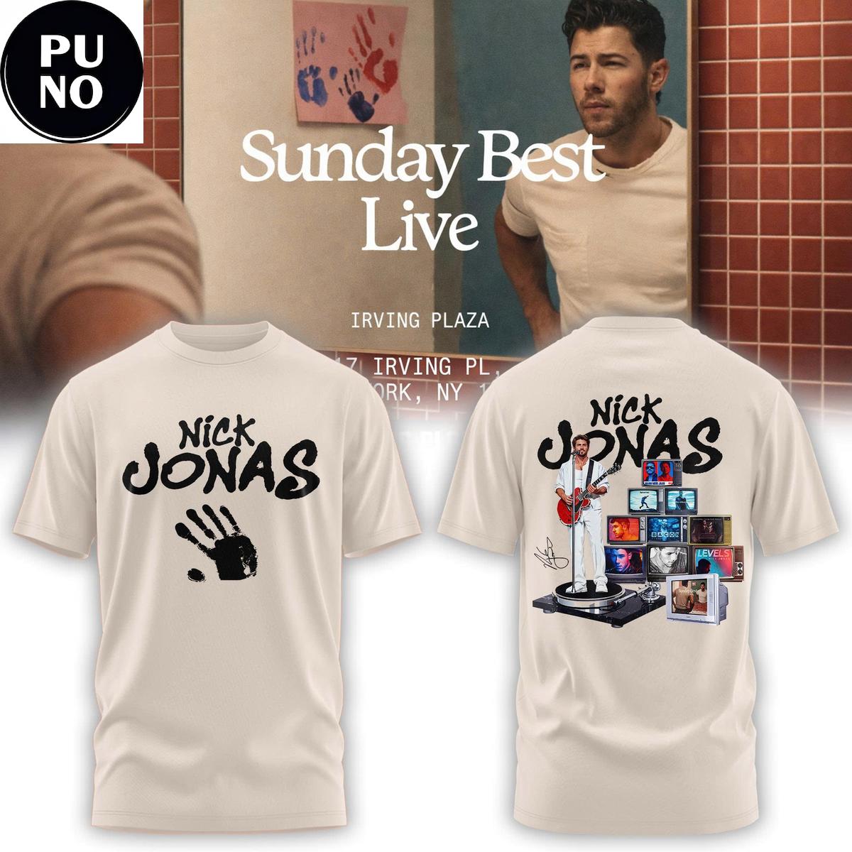 Nick Jonas Sunday Best Live 2026 Hoodie T-Shirt