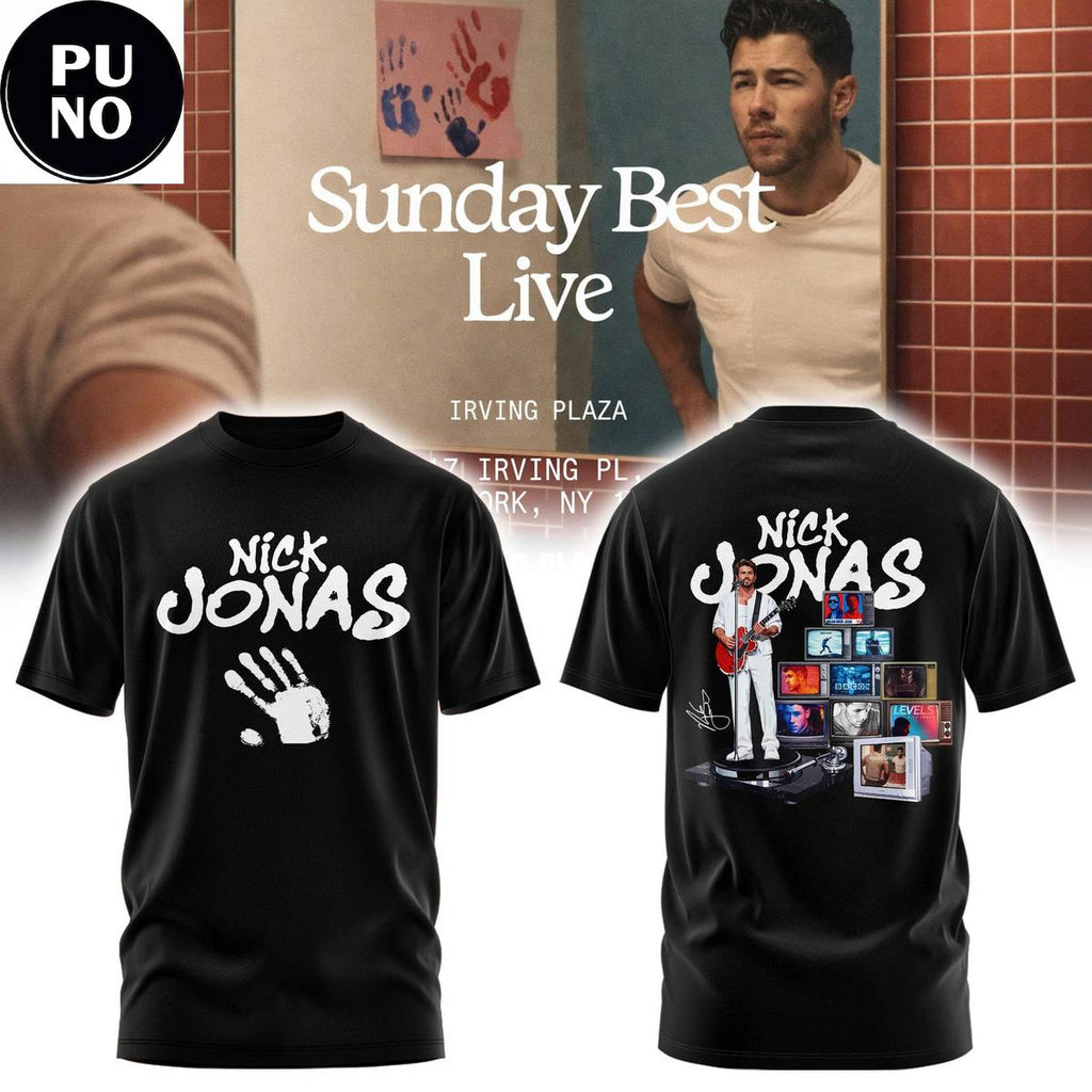 Nick Jonas Sunday Best Live 2026 Hoodie T-Shirt