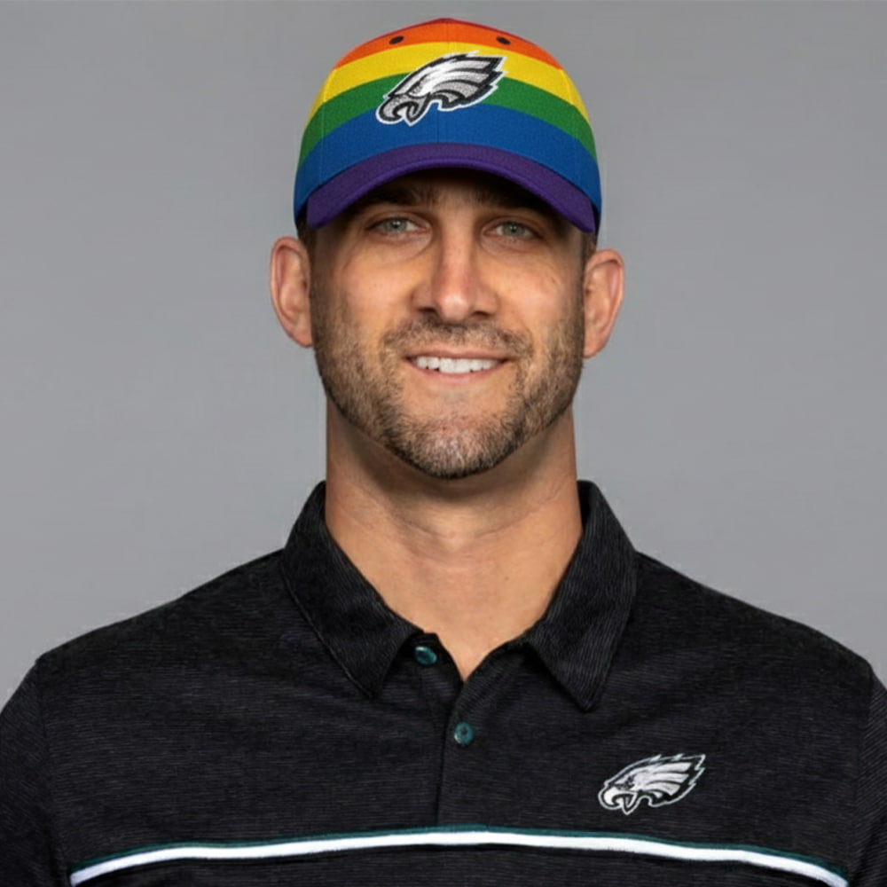 Nick Sirianni Rainbow Hat