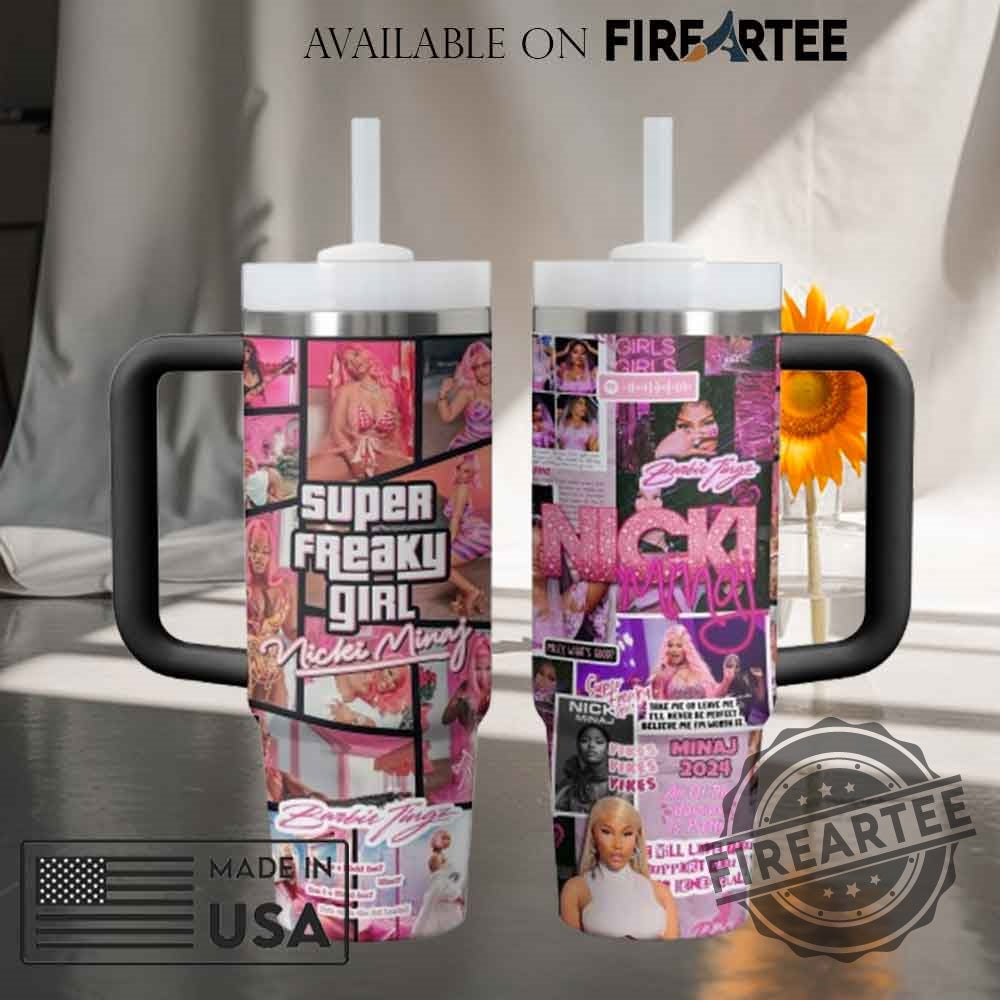 Nicki Minaj Queen Era Custom Tumbler Personalized Barbz Gift