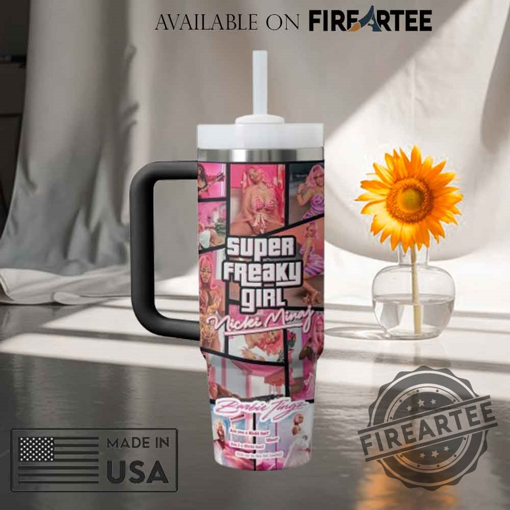 Nicki Minaj Queen Era Custom Tumbler Personalized Barbz Gift