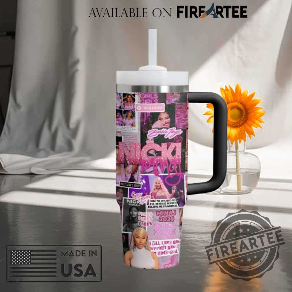 Nicki Minaj Queen Era Custom Tumbler Personalized Barbz Gift