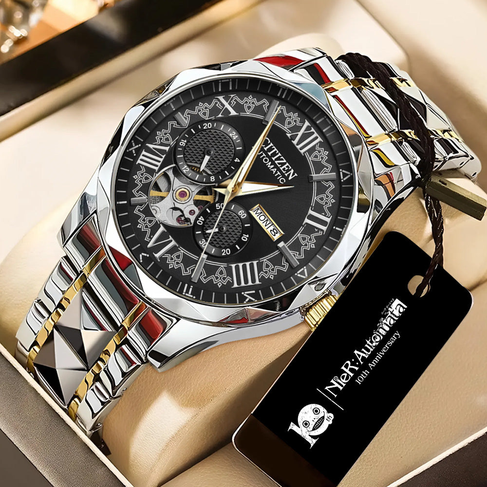 Nier: Automata 10th Anniversary Alloy Luxury Quartz Watch - GNE7472