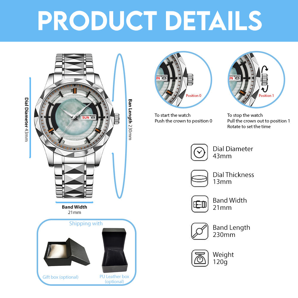 Nier: Automata 10th Anniversary Alloy Luxury Quartz Watch - GNE7474