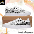 Nightmare Before Christmas Jack Skellington Print Shoes
