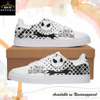 Nightmare Before Christmas Jack Skellington Print Shoes