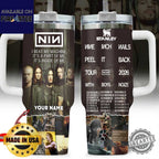 Nin I Beat My Machine Stanley Style Tumbler