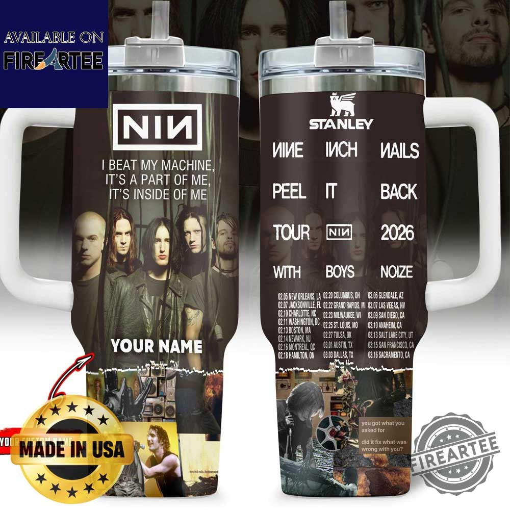 Nin I Beat My Machine Stanley Style Tumbler
