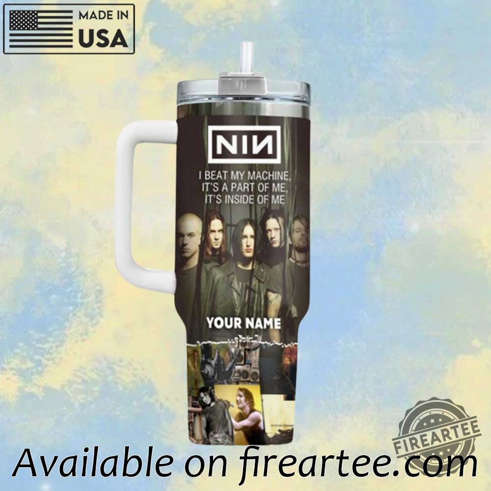 Nin I Beat My Machine Stanley Style Tumbler