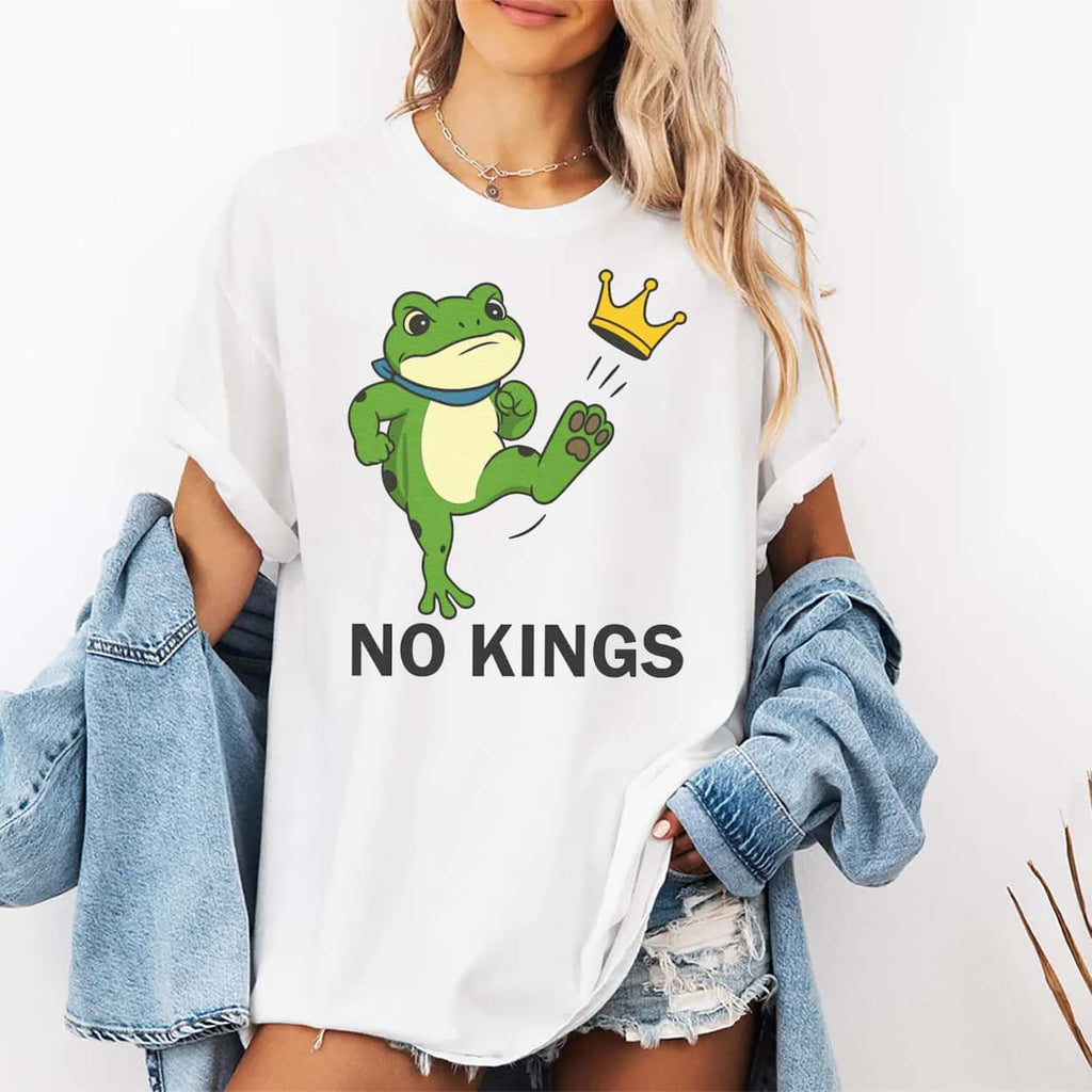 No Kings Portland Frog Protest Shirt