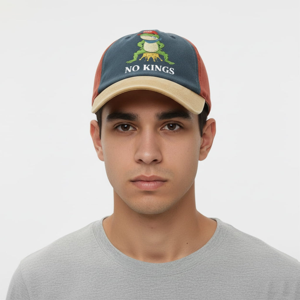 No Kings Portland Frog Resist Protest Hat