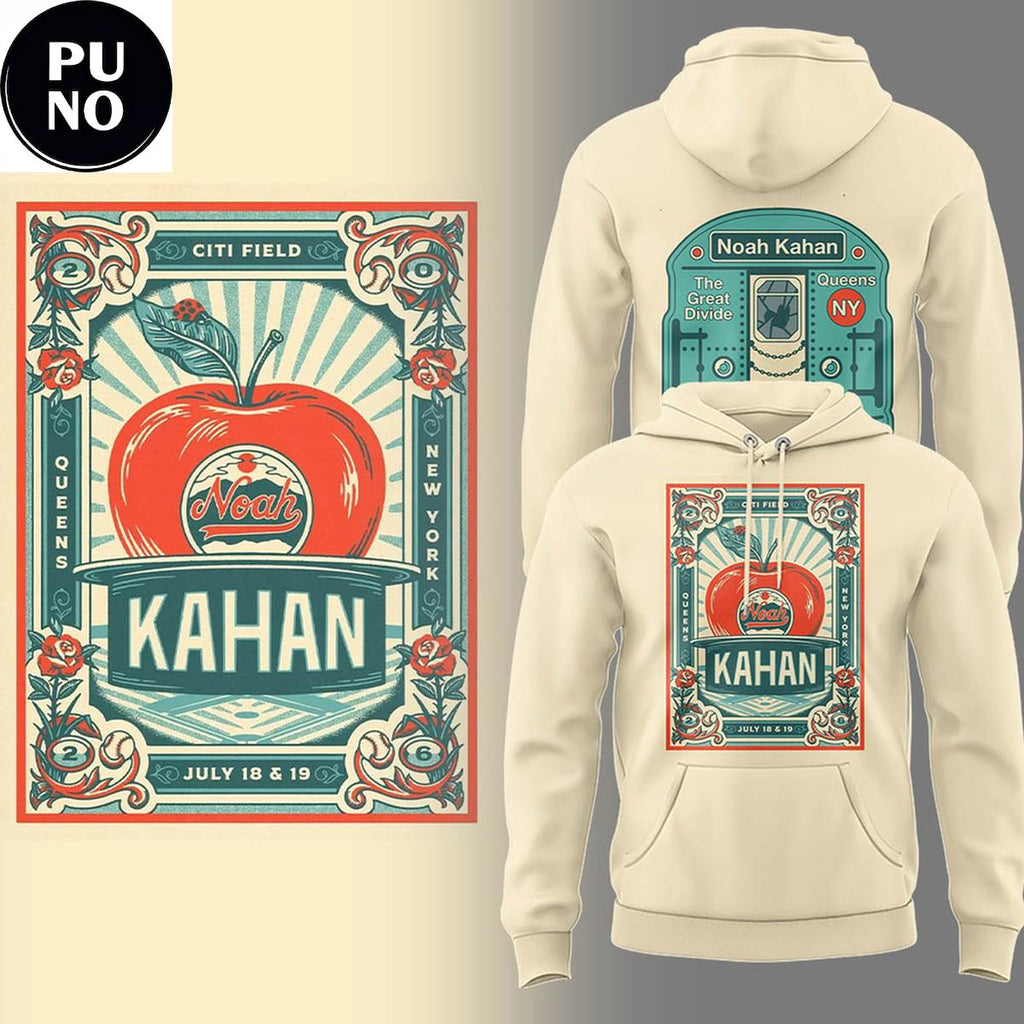 Noah Kahan The Great Divide Tour 2026 Live At Citi Field Hoodie T-Shirt
