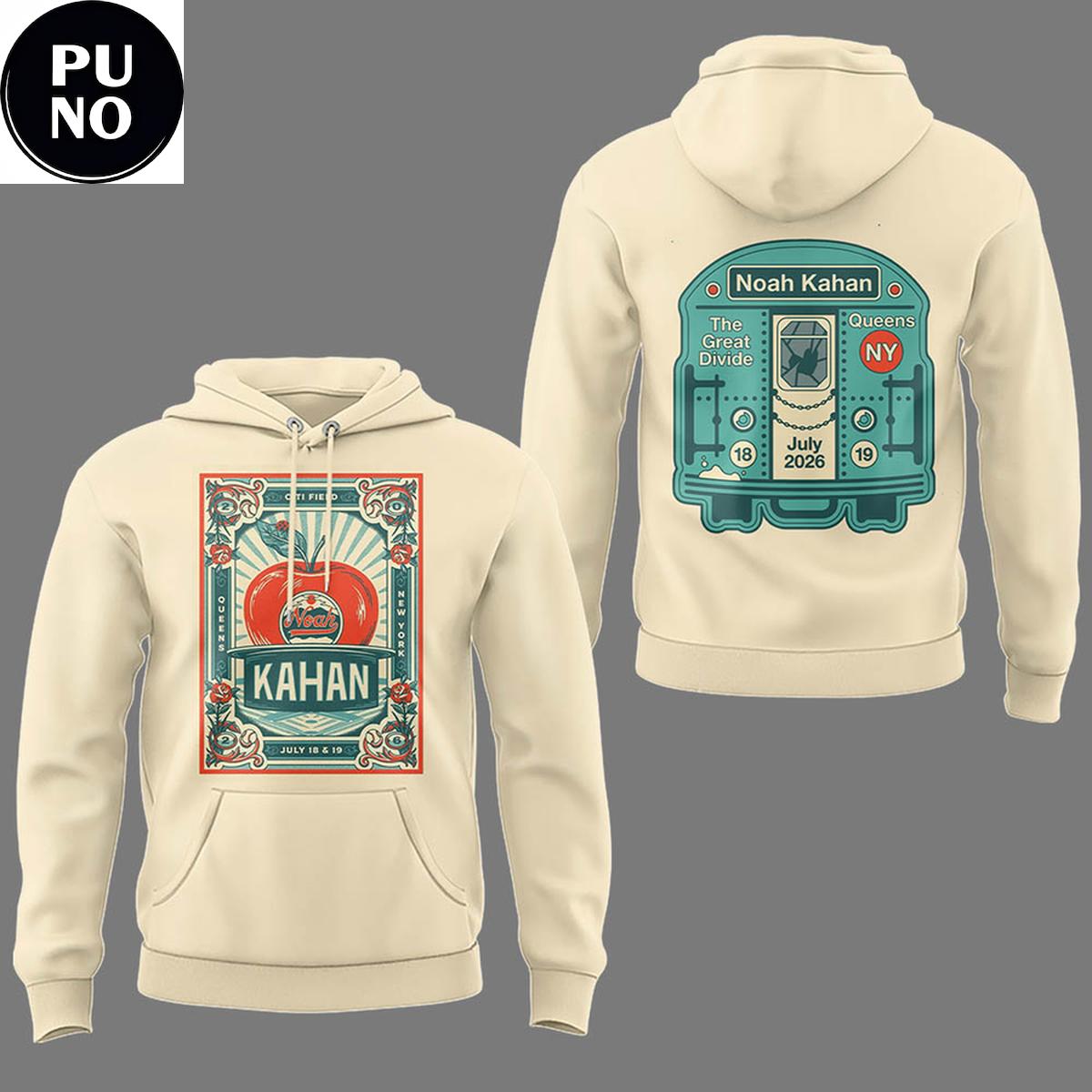 Noah Kahan The Great Divide Tour 2026 Live At Citi Field Hoodie T-Shirt