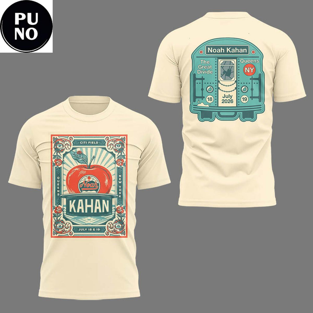 Noah Kahan The Great Divide Tour 2026 Live At Citi Field Hoodie T-Shirt