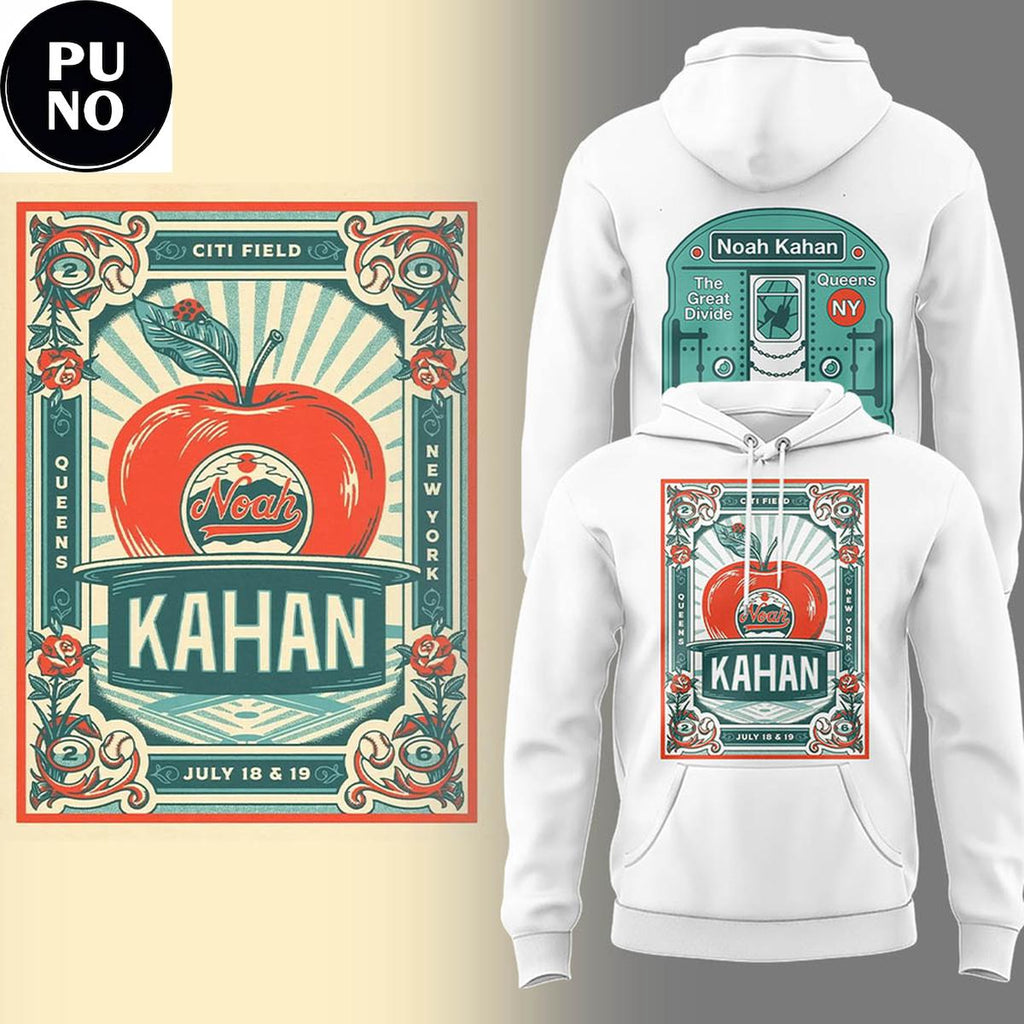 Noah Kahan The Great Divide Tour 2026 Live At Citi Field Hoodie T-Shirt
