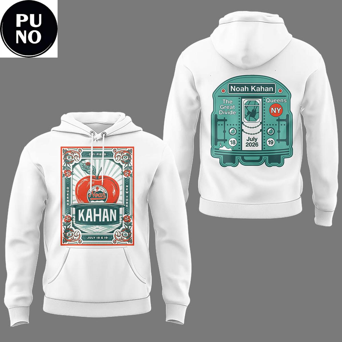 Noah Kahan The Great Divide Tour 2026 Live At Citi Field Hoodie T-Shirt