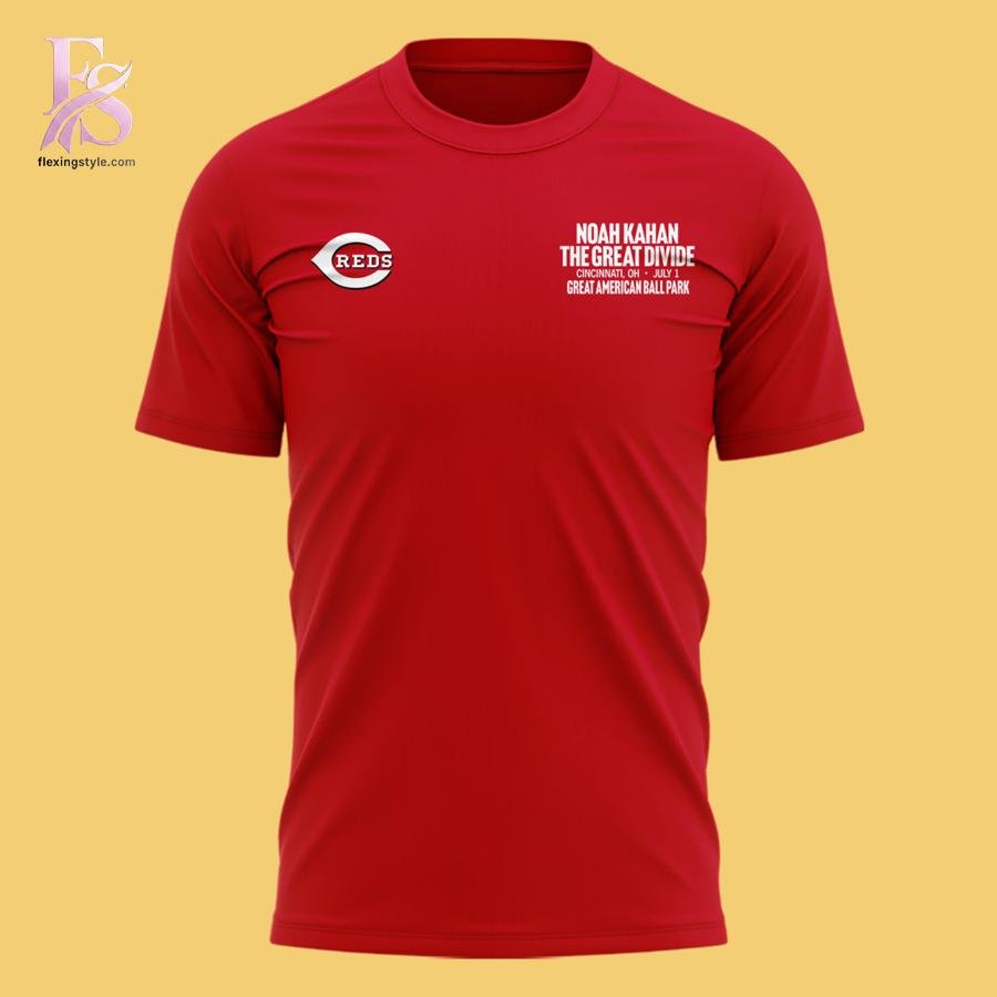 Noah Kahan x Cincinnati Reds Shirt 2026