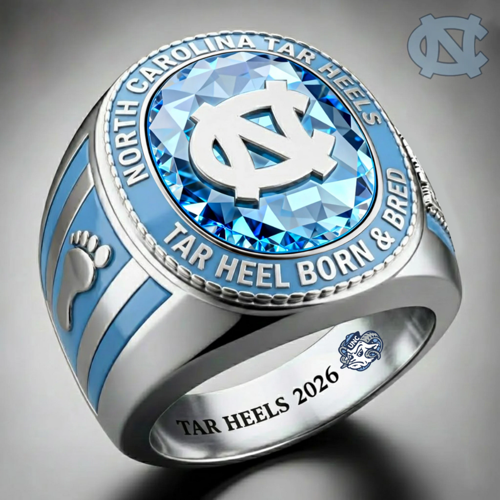North Carolina Tar Heels Champion Ring