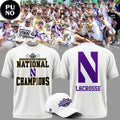 Northwestern Wildcats 2026 NCAA Women's Lacrosse National Champions T-shirt