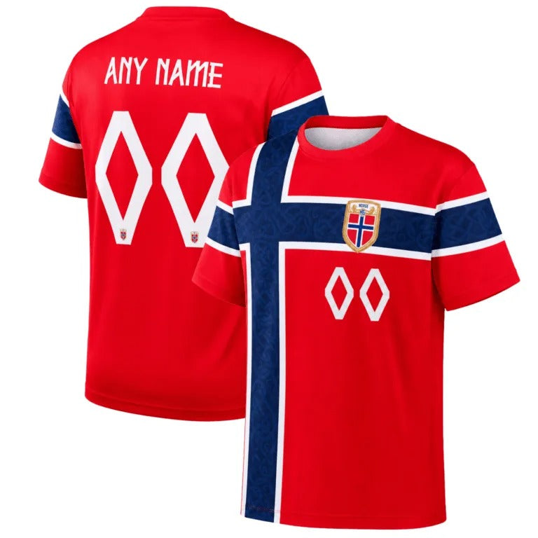 Norway Home Jersey Custom Name & Number 2026