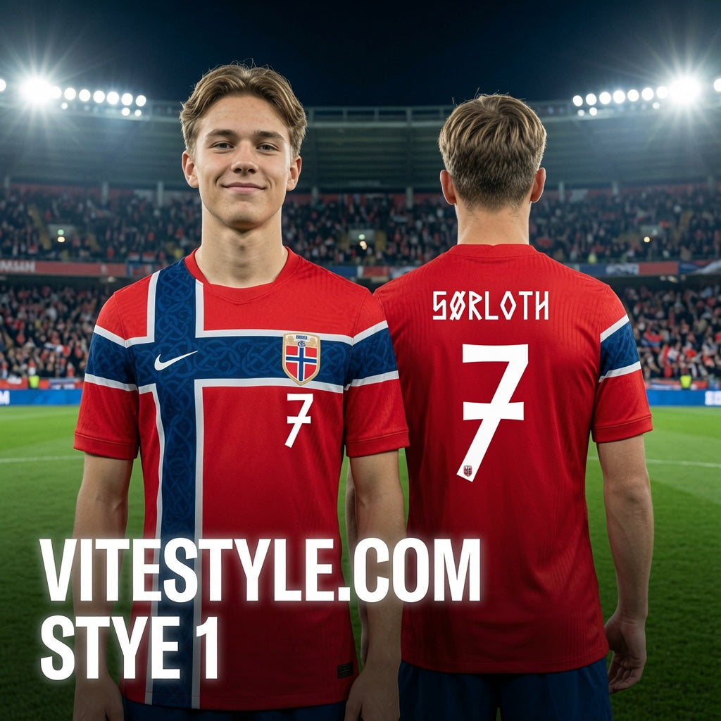 Norway World Cup 2026 Custom Name Soccer Jersey