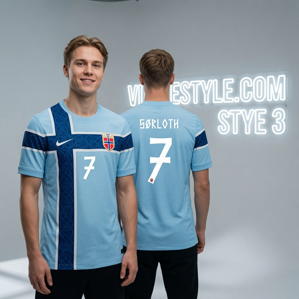 Norway World Cup 2026 Custom Name Soccer Jersey