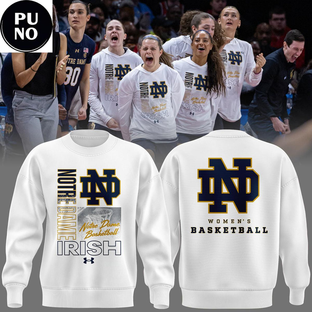 Notre Dame Fighting Irish 2026 NCAA Women's Basketball Tournament March Madness Hoodie Shirt