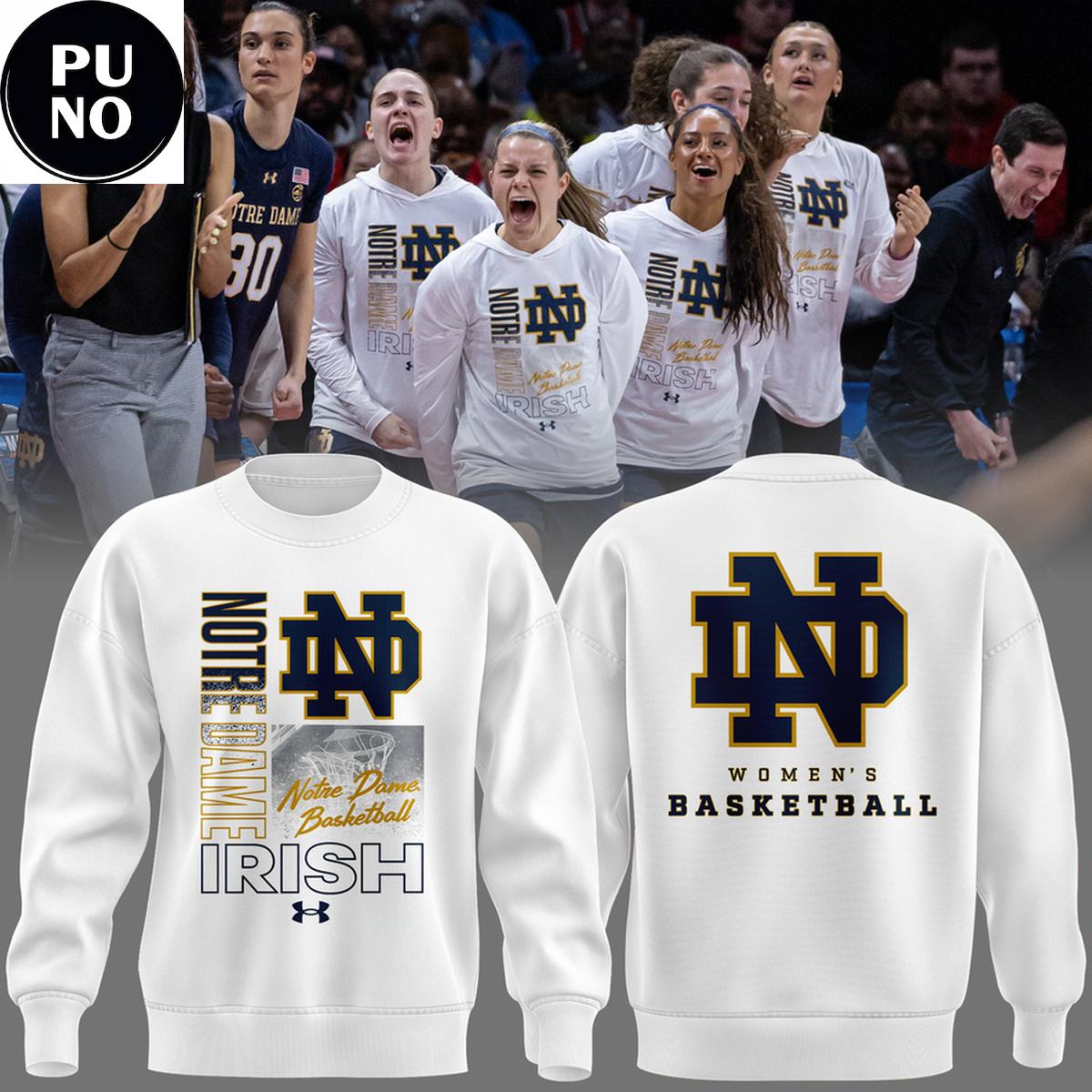 Notre Dame Fighting Irish 2026 NCAA Women's Basketball Tournament March Madness Hoodie Shirt