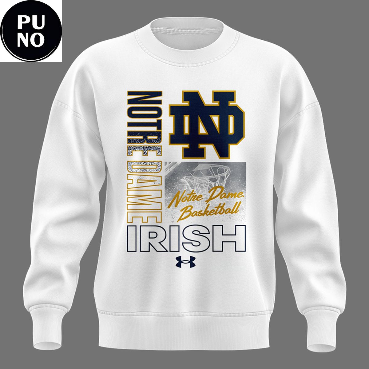 Notre Dame Fighting Irish 2026 NCAA Women's Basketball Tournament March Madness Hoodie Shirt