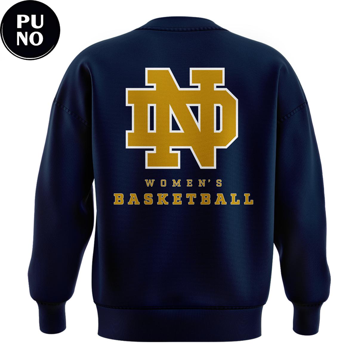 Notre Dame Fighting Irish 2026 NCAA Women's Basketball Tournament March Madness Hoodie Shirt