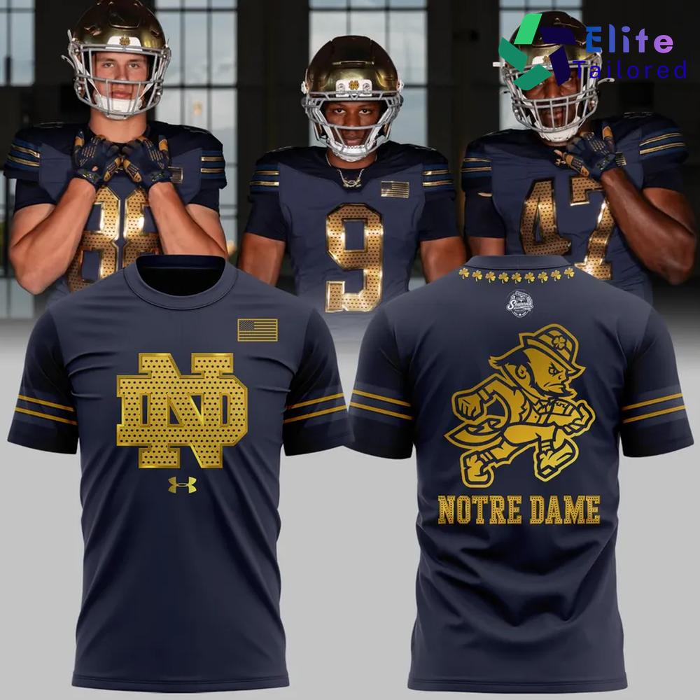 Notre Dame Fighting Irish 2026 Shamrock Series Graphic T-Shirt