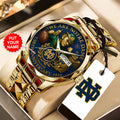 Personalized Notre Dame Fighting Irish Football 138th Anniversary 2025 Alloy Luxury Quartz Watch - TANTN16198