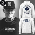 Notre Dame Fighting Irish Remembering The Life And Legacy Of Lou Holtz 2026 Hoodie T-Shirt