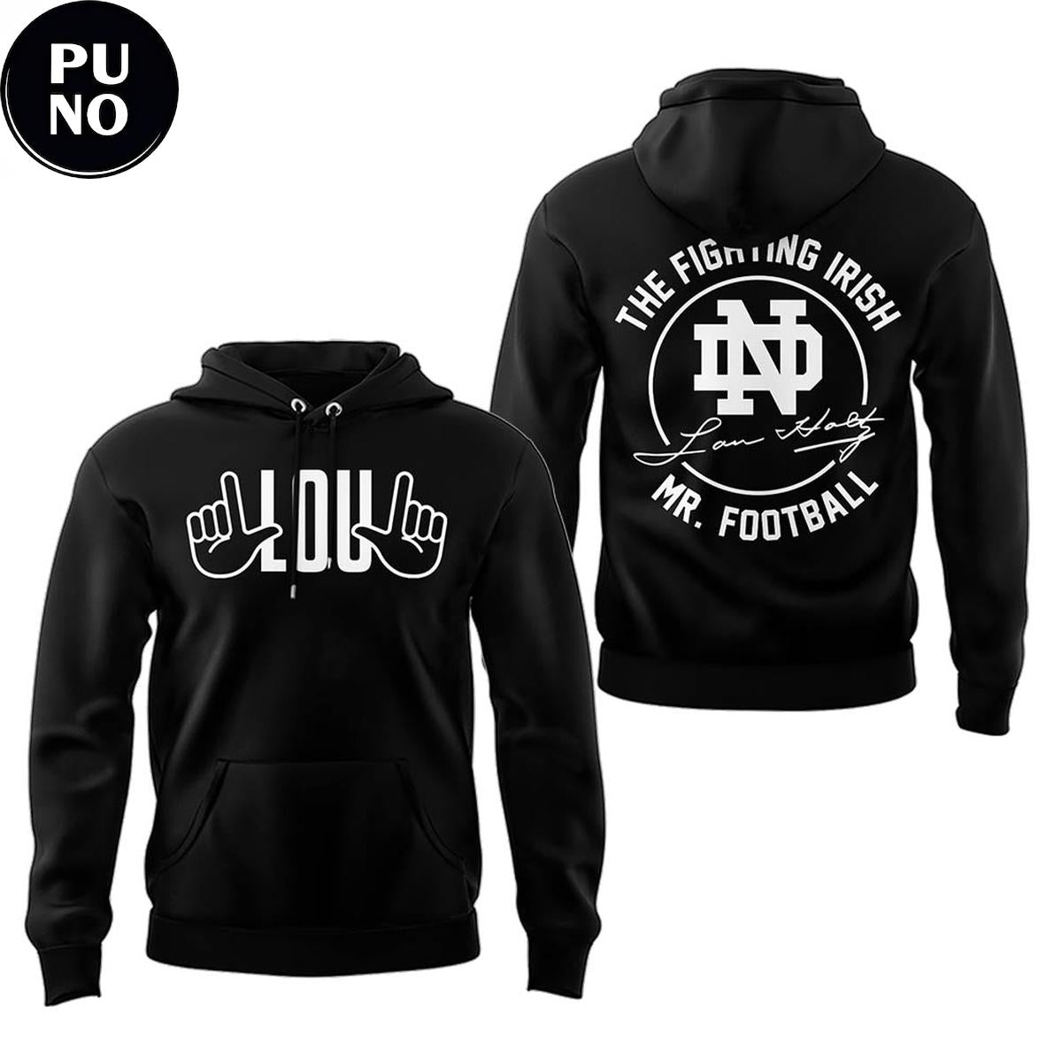 Notre Dame Fighting Irish Remembering The Life And Legacy Of Lou Holtz 2026 Hoodie T-Shirt
