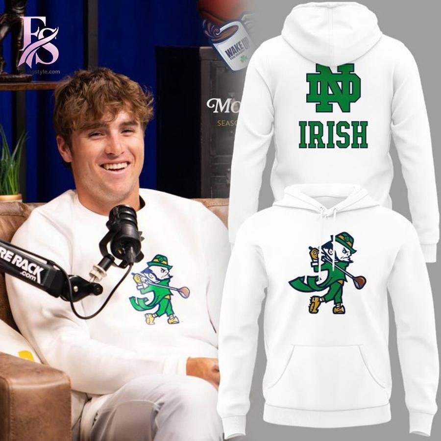 Notre Dame Golf Leprechaun Hoodie