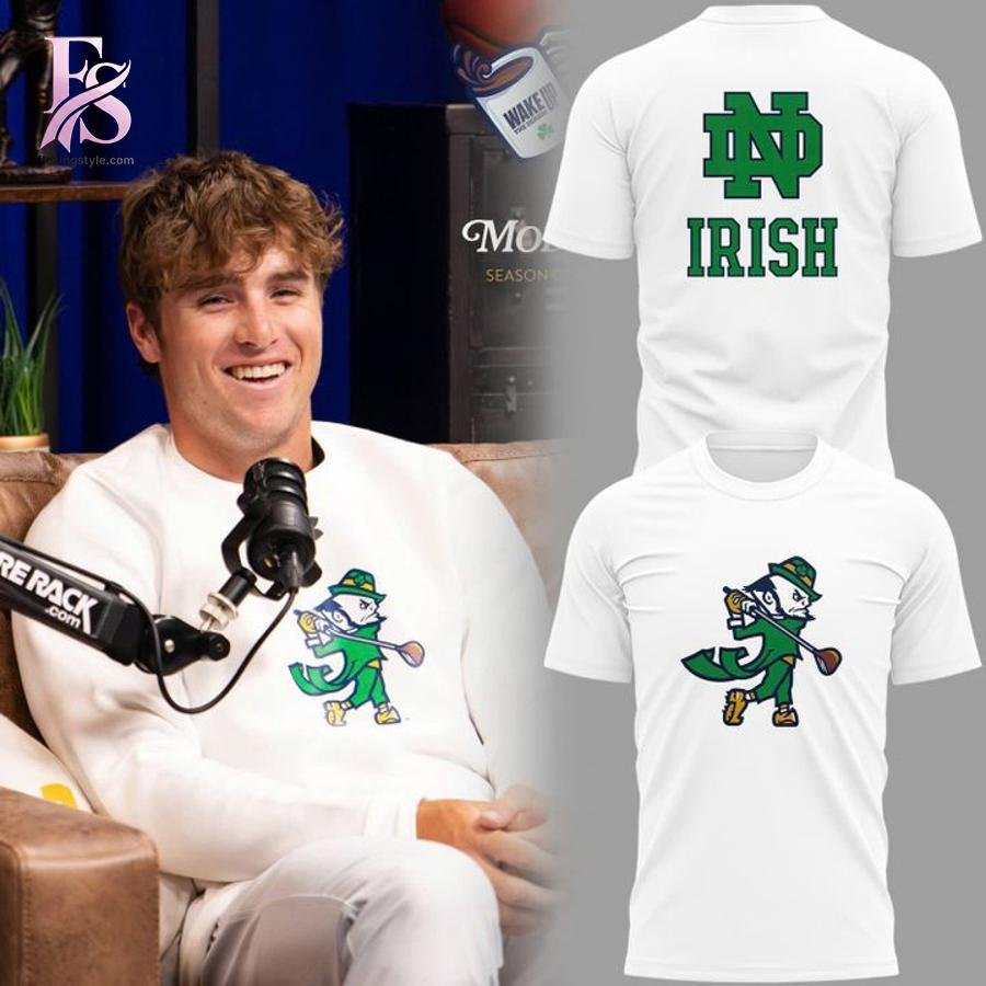 Notre Dame Golf Leprechaun Hoodie