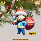 Nuka Cola Grinch Ornament