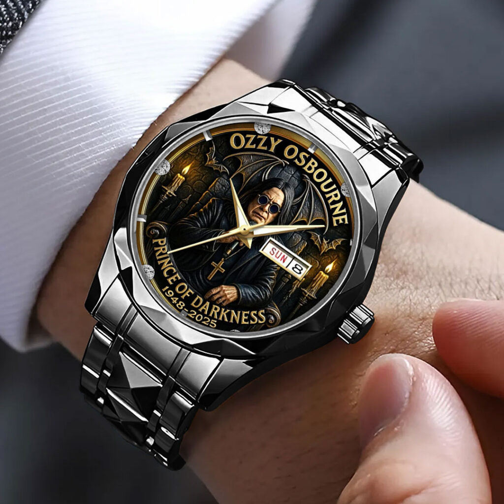 Ozzy Osbourne Alloy Luxury Quartz Watch - TMTHU776