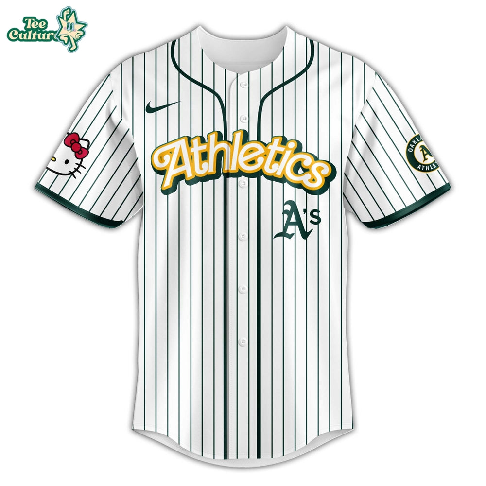 Oakland Athletics MLB Hello Kitty Night 2026 Special Jersey