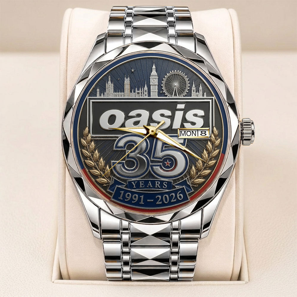 Oasis 35th Anniversary Alloy Luxury Quartz Watch - TANTN24647