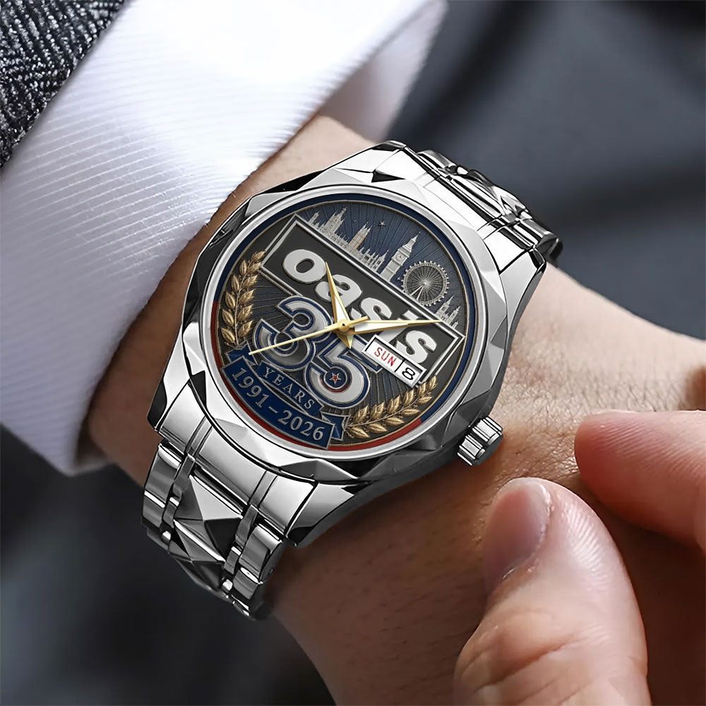 Oasis 35th Anniversary Alloy Luxury Quartz Watch - TANTN24647